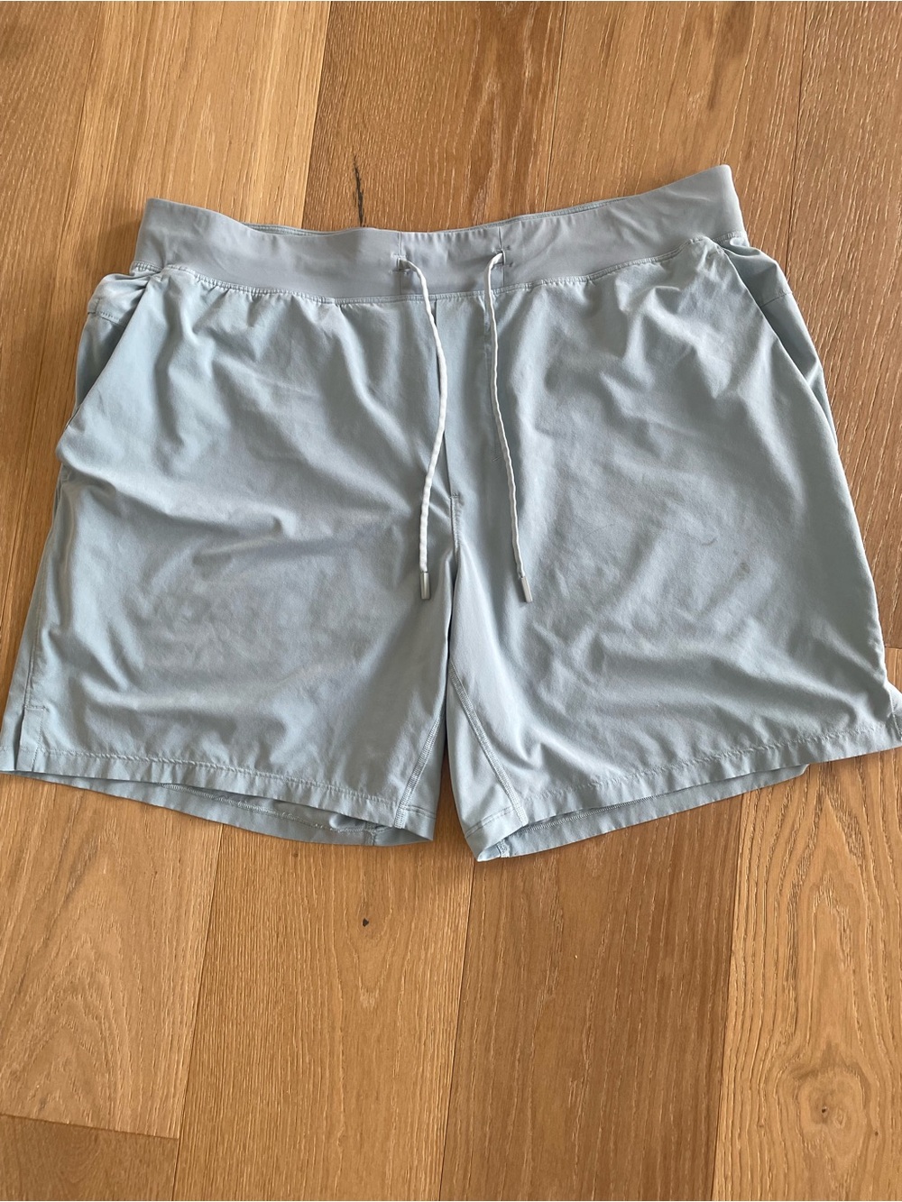 lululemon athletica Light Blue Athletic Shorts